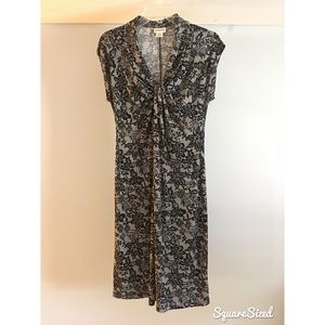 Motherhood Maternity Black & White Floral Dress